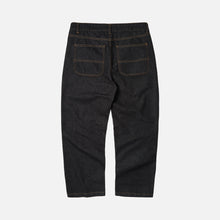 Load image into Gallery viewer, CP WIDE DENIM PANTS - BLACK