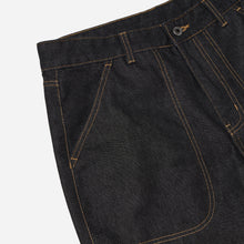 Load image into Gallery viewer, CP WIDE DENIM PANTS - BLACK