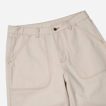 Load image into Gallery viewer, CP WIDE DENIM PANTS - NATURAL