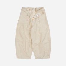 Load image into Gallery viewer, TWILL BALLOON PANTS - IVORY