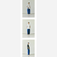 Load image into Gallery viewer, DENIM BALLOON PANTS - BLUE