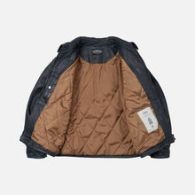 Load image into Gallery viewer, DESTROYED LEATHER JACKET - WASHED NAVY