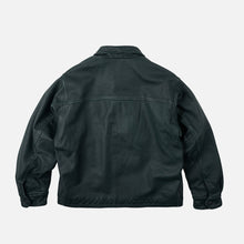 Load image into Gallery viewer, DESTROYED LEATHER JACKET - WASHED OLIVE