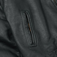 Load image into Gallery viewer, DESTROYED LEATHER JACKET - WASHED OLIVE