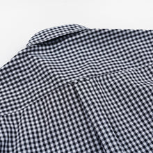 Load image into Gallery viewer, EASE GINGHAM CHECK SHIRT - BLACK