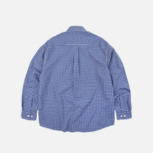 Load image into Gallery viewer, EASE GINGHAM CHECK SHIRT - BLUE