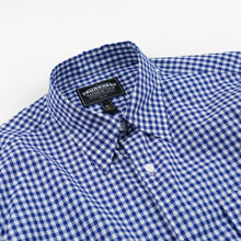Load image into Gallery viewer, EASE GINGHAM CHECK SHIRT - BLUE