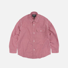 Load image into Gallery viewer, EASE GINGHAM CHECK SHIRT - RED