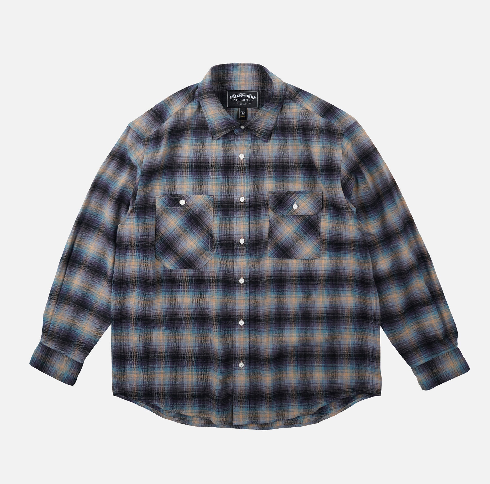 トップス CHECK INSULATED SHIRT NAVY Wills Daily Driver Shirt - Navy Check | Long Sleeve Shirts