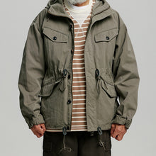 Load image into Gallery viewer, FRENCH M47 PARKA JACKET - OLIVE GREY