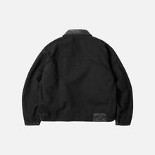 Load image into Gallery viewer, Heavy Canvas Destroyed Work Jacket - Black
