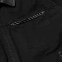 Load image into Gallery viewer, Heavy Canvas Destroyed Work Jacket - Black