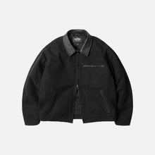 Load image into Gallery viewer, Heavy Canvas Destroyed Work Jacket - Black