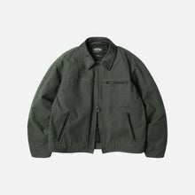 Load image into Gallery viewer, Heavy Canvas Destroyed Work Jacket - Olive