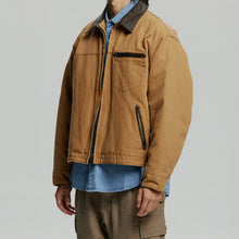 Load image into Gallery viewer, HEAVY CANVAS DESTROYED WORK JACKET - TAN
