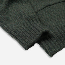 Load image into Gallery viewer, Heavy Cowichan Zip Up Cardigan - Forest Green
