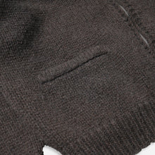 Load image into Gallery viewer, HEAVY COWICHAN ZIP UP CARDIGAN - SEPHIA