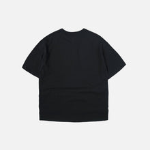 Load image into Gallery viewer, HENLEY HALF T-SHIRT - BLACK