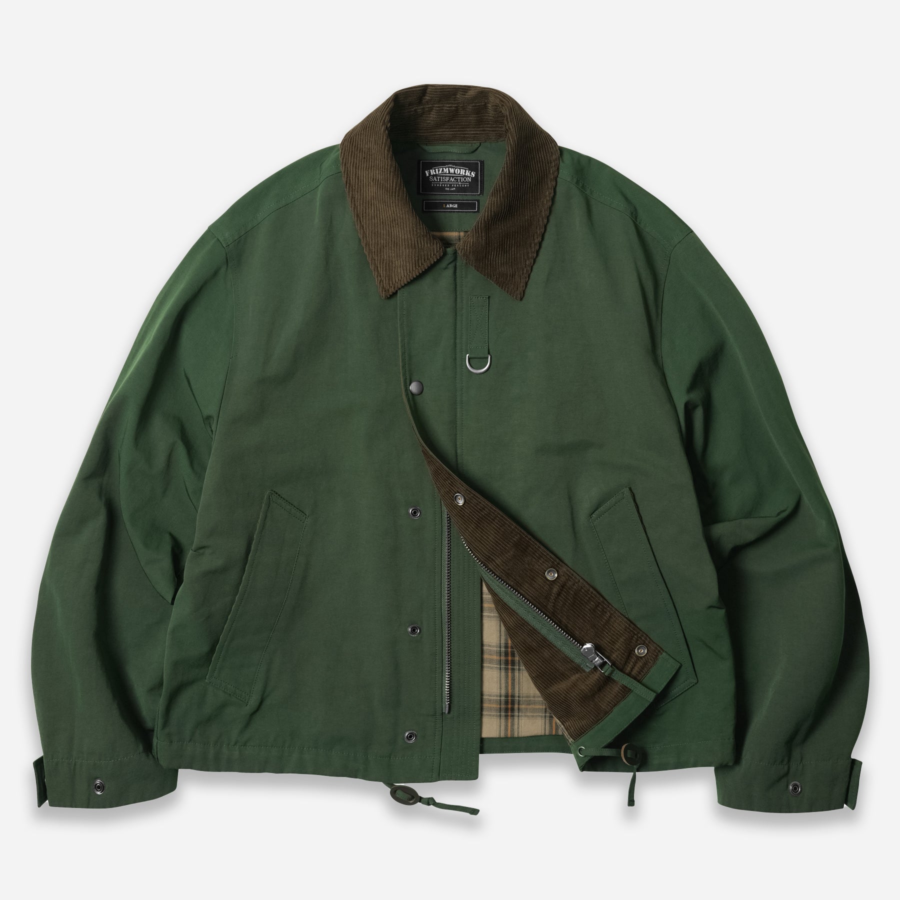 HERITAGE HUNTING JACKET - FOREST GREEN - THE GREAT DIVIDE