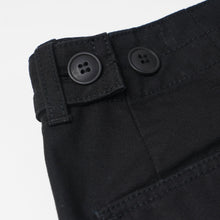 Load image into Gallery viewer, JUNGLE CLOTH FATIGUE PANT - BLACK
