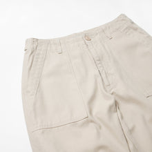 Load image into Gallery viewer, JUNGLE CLOTH FATIGUE PANT - CREAM