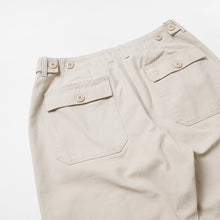 Load image into Gallery viewer, JUNGLE CLOTH FATIGUE PANT - CREAM