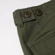 Load image into Gallery viewer, JUNGLE CLOTH FATIGUE PANT - OLIVE