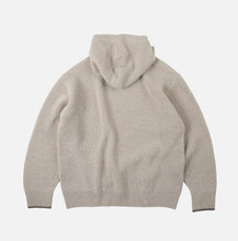 Load image into Gallery viewer, KANGAROO KNIT PULLOVER HOODIE - OATMEAL