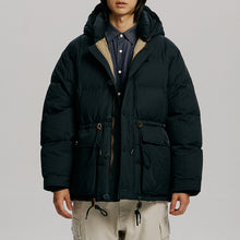Load image into Gallery viewer, KARAKORAM DOWN PARKA JACKET - NAVY