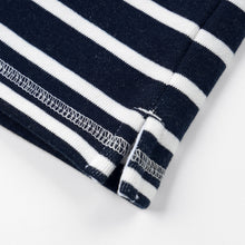 Load image into Gallery viewer, LOOP PATCH L/S T-SHIRT - STRIPE NAVY