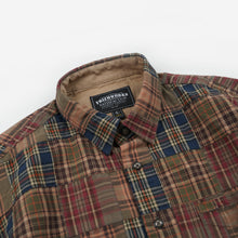 Load image into Gallery viewer, MADRAS PATCHWORK RELAXED SHIRT - BROWNIE