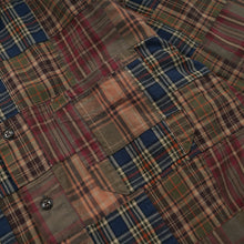 Load image into Gallery viewer, MADRAS PATCHWORK RELAXED SHIRT - BROWNIE