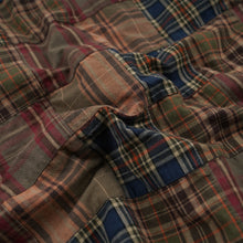Load image into Gallery viewer, MADRAS PATCHWORK RELAXED SHIRT - BROWNIE