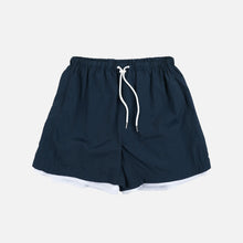 Load image into Gallery viewer, MONDRIAN LIGHT SHORTS - NAVY