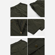 Load image into Gallery viewer, NYLON BALLOON PANTS - OLIVE