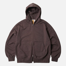 Load image into Gallery viewer, OG BOCACI HEAVYWEIGHT HOOD ZIPUP PARKA - COCOA