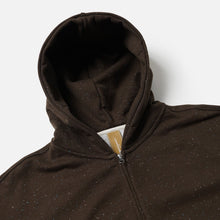Load image into Gallery viewer, OG BOCACI HEAVYWEIGHT HOOD ZIPUP PARKA - DARK BROWN