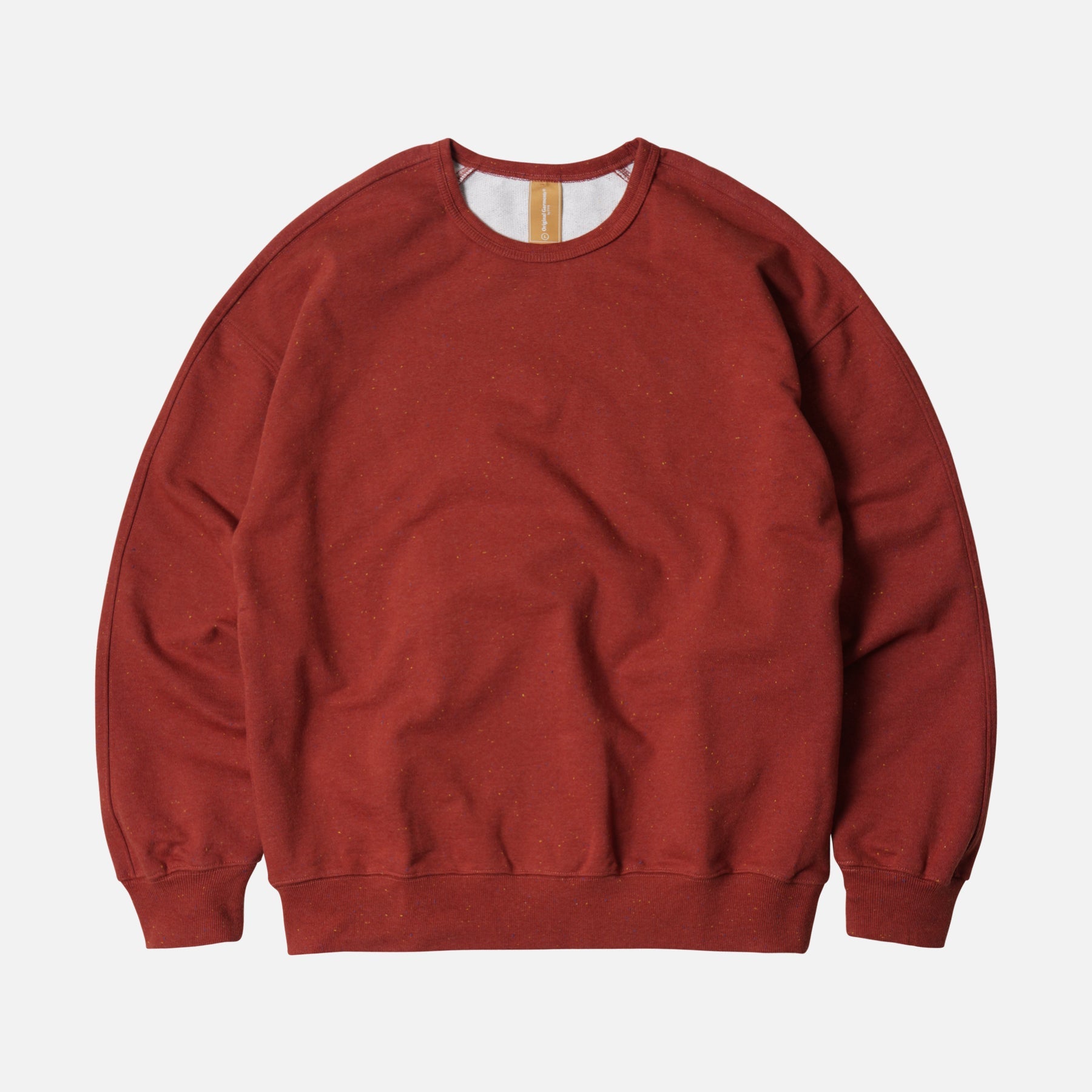 crewneck sweatshirt brick red sweatshirt
