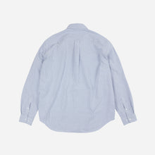 Load image into Gallery viewer, OG STRIPED OXFORD OVERSIZED SHIRT - BLUE