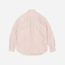 Load image into Gallery viewer, OG STRIPED OXFORD OVERSIZED SHIRT - ORANGE