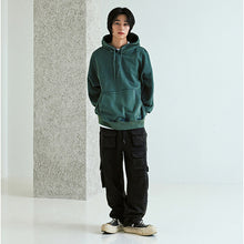 Load image into Gallery viewer, OG VINTAGE DYEING PULLOVER HOODY - DARK GREEN