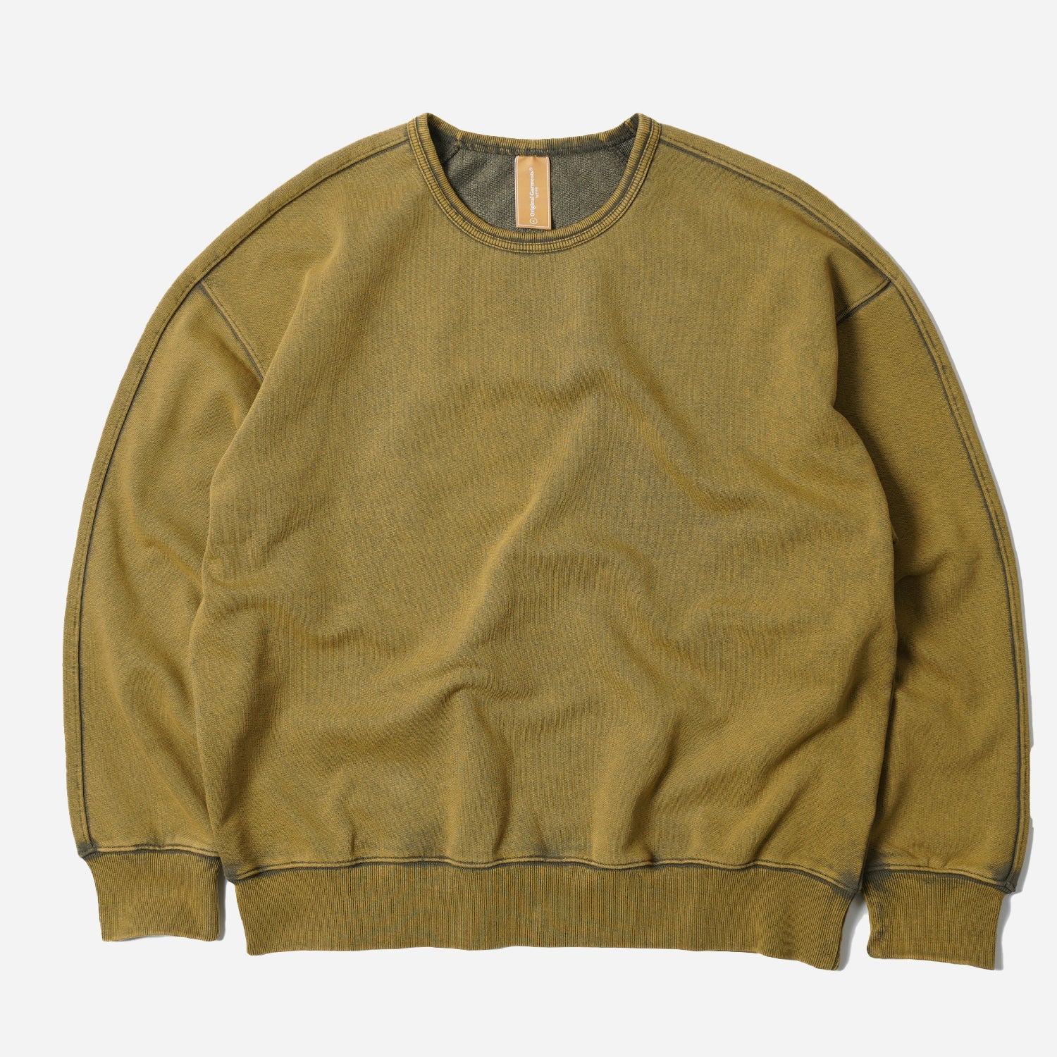 OG VINTAGE DYEING SWEATSHIRT - OLIVE - THE GREAT DIVIDE