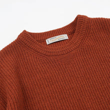 Load image into Gallery viewer, PATCH ROUND PULLOVER KNIT - BRICK