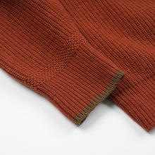 Load image into Gallery viewer, PATCH ROUND PULLOVER KNIT - BRICK
