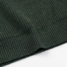 Load image into Gallery viewer, PATCH ROUND PULLOVER KNIT - FOREST GREEN