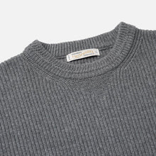 Load image into Gallery viewer, PATCH ROUND PULLOVER KNIT - GREY