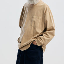 Load image into Gallery viewer, PIGMENT POCKET LS T-SHIRT - BEIGE