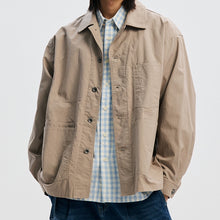 Load image into Gallery viewer, RELAXED COVERALL JACKET - BEIGE