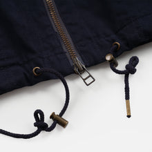 Load image into Gallery viewer, SAILING HOODED PARKA JACKET - NAVY