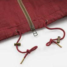 Load image into Gallery viewer, SAILING HOODED PARKA JACKET - RED